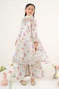 kids-clothes-mkd-ea25-03r1-white by Maria B Kids - Designer Dress  - Type : KidsClothes - Available at Libasekhas UK - 100% Original 