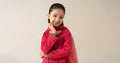 3 Piece Embroidered Lawn Suit - Kids Clothing - available at Maria Faisal in UK and USA.