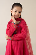 3 Piece Embroidered Lawn Suit - Kids Clothing - available at Maria Faisal in UK and USA.
