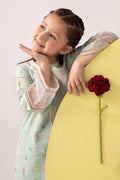 kids-clothes-mkd-ea26-04-aqua by Maria B Kids - Designer Dress  - Type : KidsClothes - Available at Libasekhas UK - 100% Original 