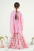 kids-clothes-mkd-ea26-05-tea-pink by Maria B Kids - Designer Dress  - Type : KidsClothes - Available at Libasekhas UK - 100% Original 