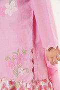 kids-clothes-mkd-ea26-05-tea-pink by Maria B Kids - Designer Dress  - Type : KidsClothes - Available at Libasekhas UK - 100% Original 