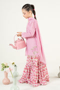 kids-clothes-mkd-ea26-05-tea-pink by Maria B Kids - Designer Dress  - Type : KidsClothes - Available at Libasekhas UK - 100% Original 