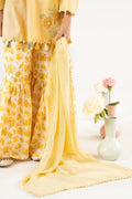 kids-clothes-mkd-ea26-05-yellow by Maria B Kids - Designer Dress  - Type : KidsClothes - Available at Libasekhas UK - 100% Original 