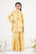 kids-clothes-mkd-ea26-05-yellow by Maria B Kids - Designer Dress  - Type : KidsClothes - Available at Libasekhas UK - 100% Original 