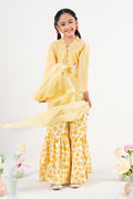 kids-clothes-mkd-ea26-05-yellow by Maria B Kids - Designer Dress  - Type : KidsClothes - Available at Libasekhas UK - 100% Original 