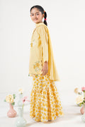 kids-clothes-mkd-ea26-05-yellow by Maria B Kids - Designer Dress  - Type : KidsClothes - Available at Libasekhas UK - 100% Original 