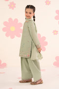 kids-clothes-mkd-ea26-08-mint-green by Maria B Kids - Designer Dress  - Type : KidsClothes - Available at Libasekhas UK - 100% Original 