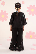 kids-clothes-mkd-ea26-09-black by Maria B Kids - Designer Dress  - Type : KidsClothes - Available at Libasekhas UK - 100% Original 