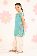 kids-clothes-mkd-ea26-10-blue by Maria B Kids - Designer Dress  - Type : KidsClothes - Available at Libasekhas UK - 100% Original 