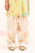 kids-clothes-mkd-ea26-10-green by Maria B Kids - Designer Dress  - Type : KidsClothes - Available at Libasekhas UK - 100% Original 