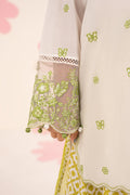 kids-clothes-mkd-ea26-14-white-and-neon-green by Maria B Kids - Designer Dress  - Type : KidsClothes - Available at Libasekhas UK - 100% Original 