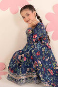 kids-clothes-mkd-ea26-15-blue by Maria B Kids - Designer Dress  - Type : KidsClothes - Available at Libasekhas UK - 100% Original 