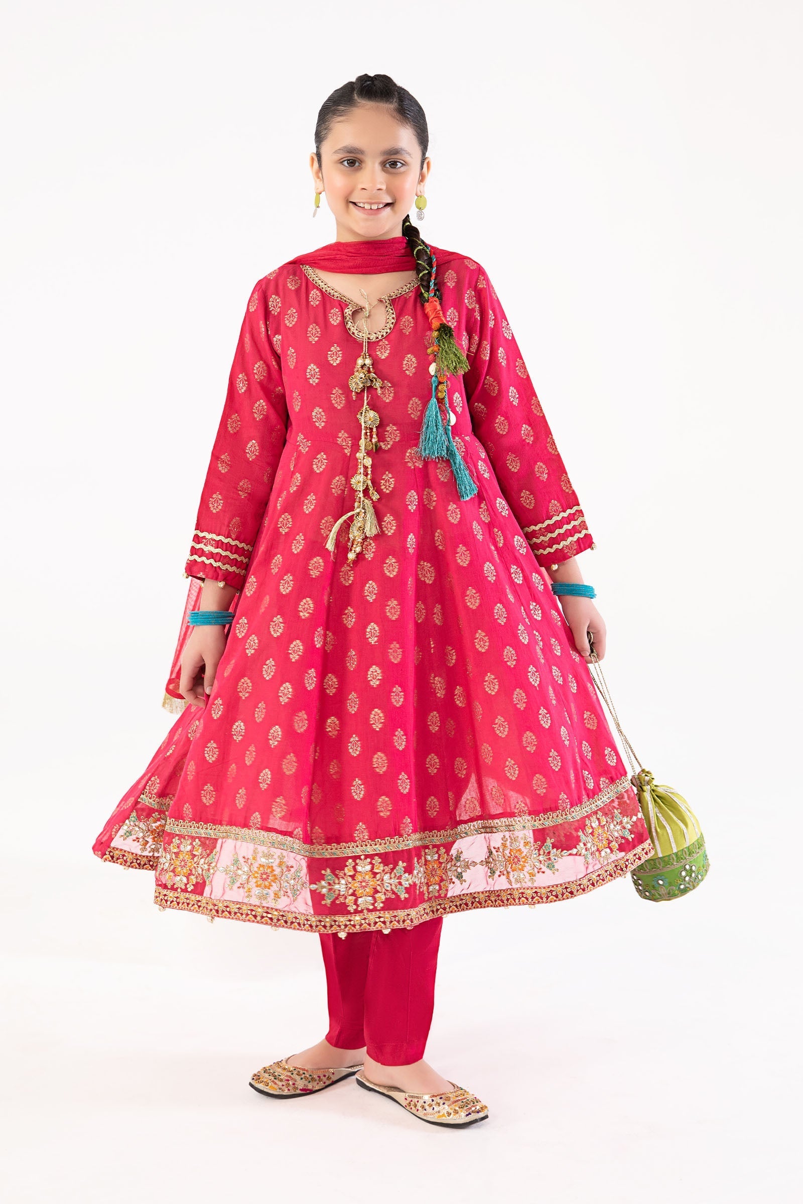 Maria B | 3 Piece Embroidered Suit | MKD-EF23-31R1 - by - Libasekhas UK - Registered Vendor of : Maria B - 100% Original Designer Dresss