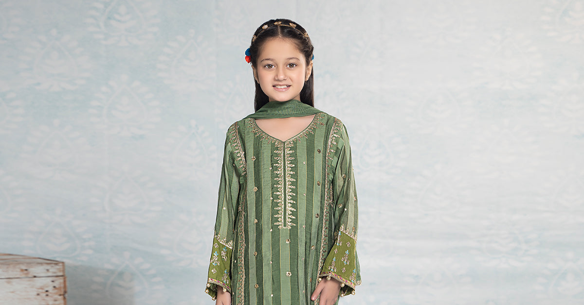 Maria B | 3 Piece Embroidered Yarn Dyed Suit | MKD-EF24-03 - by - Libasekhas UK - Registered Vendor of : Maria B - 100% Original Designer Dresss