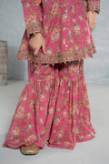 3 Piece Embroidered Lawn Suit - Kids Clothing - available at Maria Faisal in UK and USA.