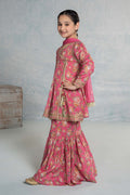 3 Piece Embroidered Lawn Suit - Kids Clothing - available at Maria Faisal in UK and USA.