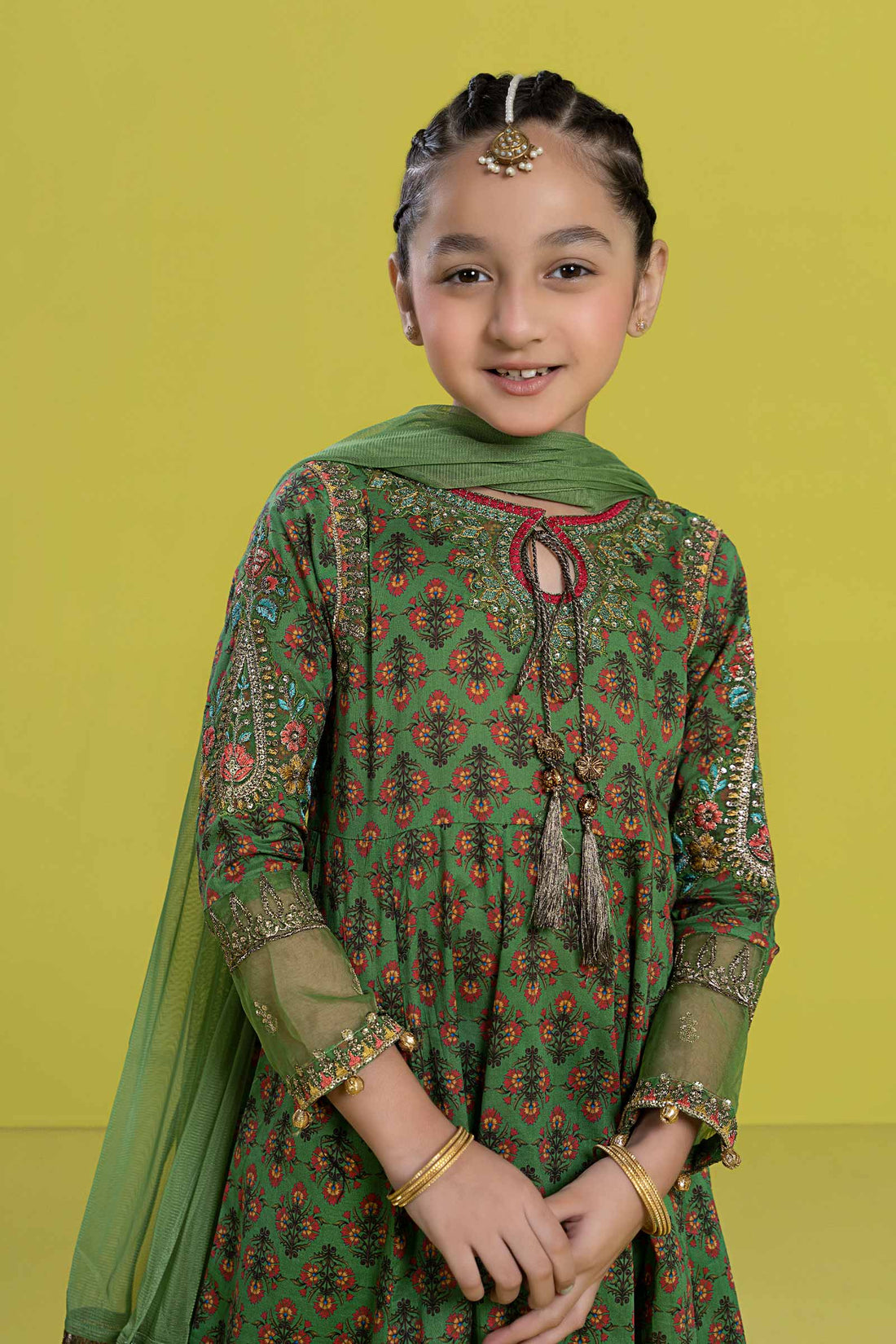 Maria B | 3 Piece Embroidered Lawn Suit | MKD-EF24-36 - by - Libasekhas UK - Registered Vendor of : Maria B - 100% Original Designer Dresss
