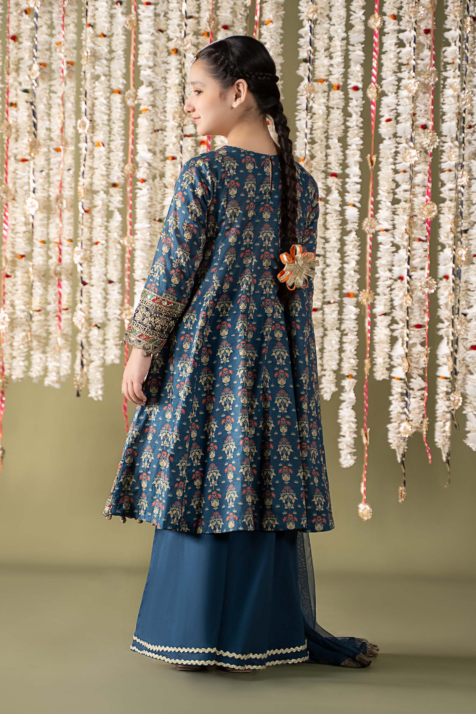 Maria B | 3 Piece Embroidered Lawn Suit | MKD-EF25-05 - by - Libasekhas UK - Registered Vendor of : Maria B - 100% Original Designer Dresss