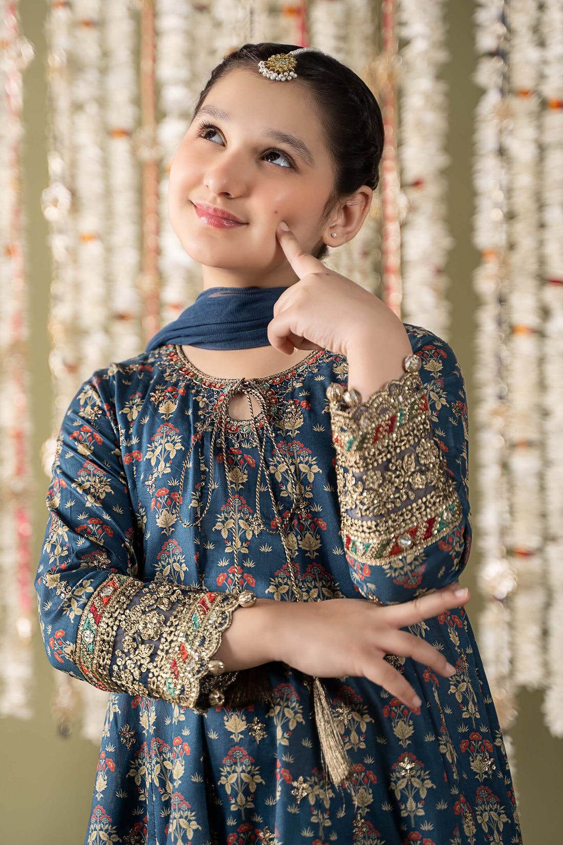 Maria B | 3 Piece Embroidered Lawn Suit | MKD-EF25-05 - by - Libasekhas UK - Registered Vendor of : Maria B - 100% Original Designer Dresss