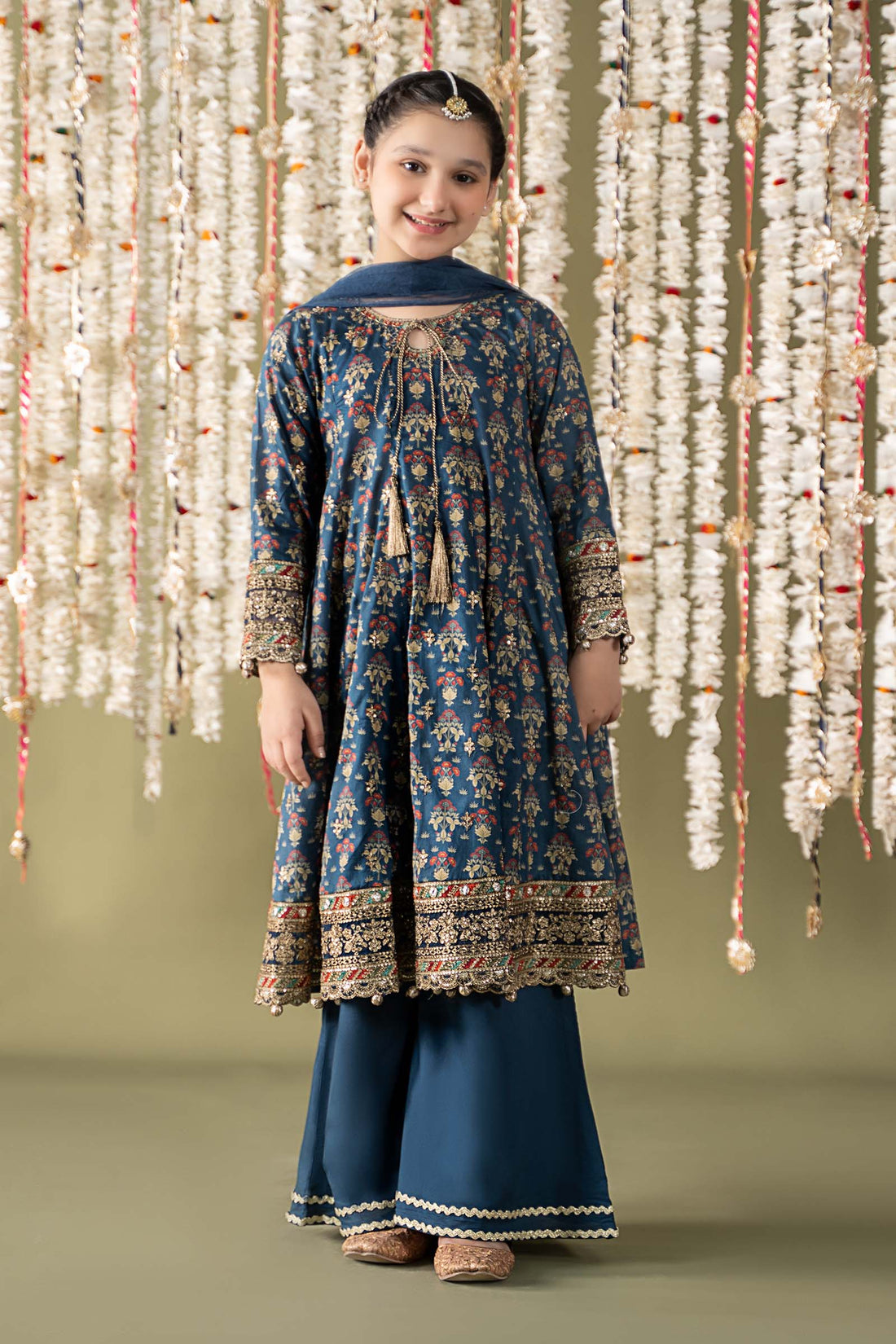 Maria B | 3 Piece Embroidered Lawn Suit | MKD-EF25-05 - by - Libasekhas UK - Registered Vendor of : Maria B - 100% Original Designer Dresss