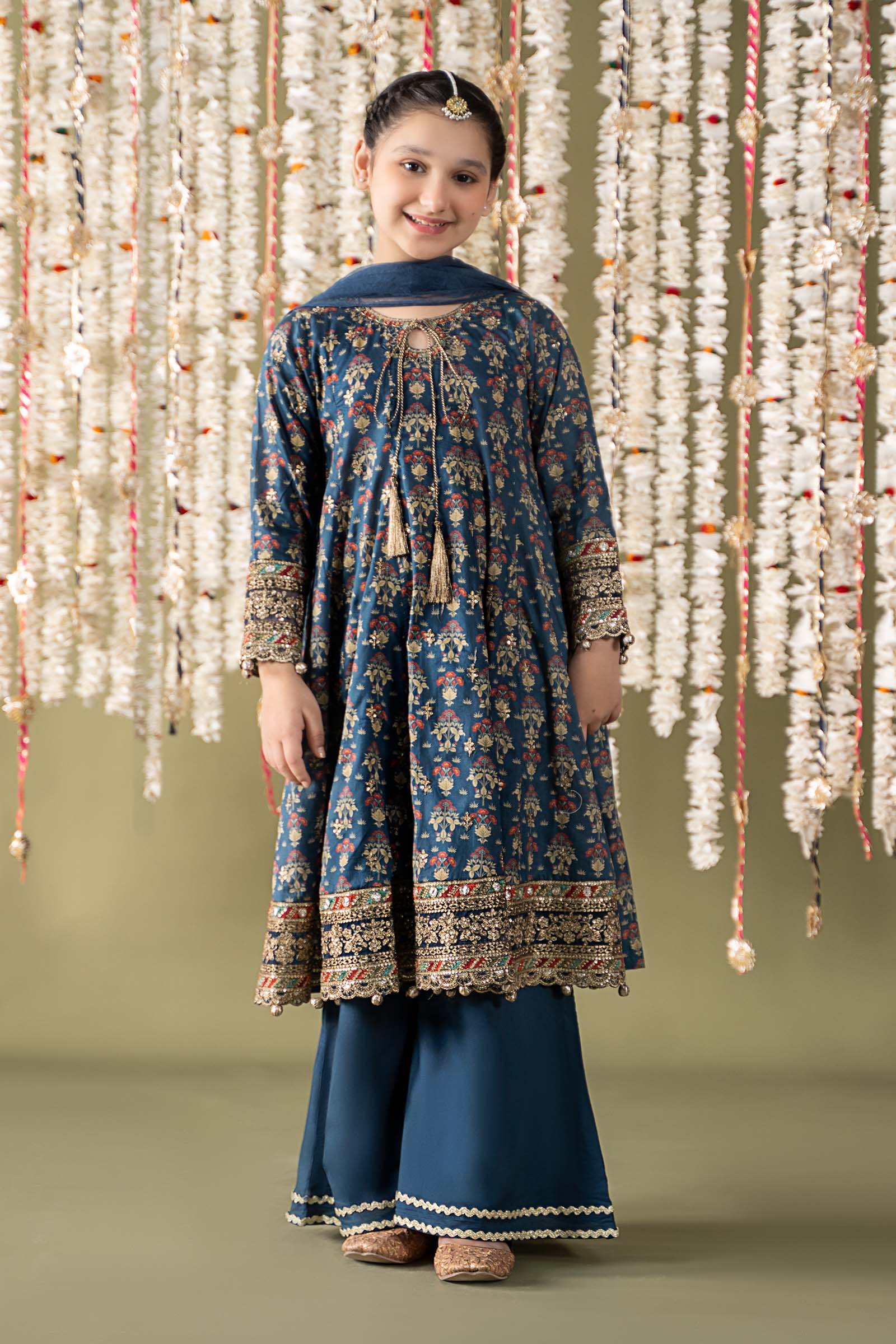 Maria B | 3 Piece Embroidered Lawn Suit | MKD-EF25-05 - by - Libasekhas UK - Registered Vendor of : Maria B - 100% Original Designer Dresss