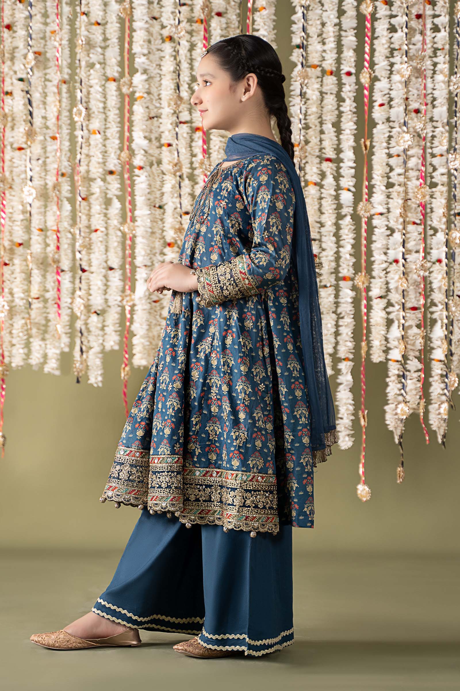 Maria B | 3 Piece Embroidered Lawn Suit | MKD-EF25-05 - by - Libasekhas UK - Registered Vendor of : Maria B - 100% Original Designer Dresss