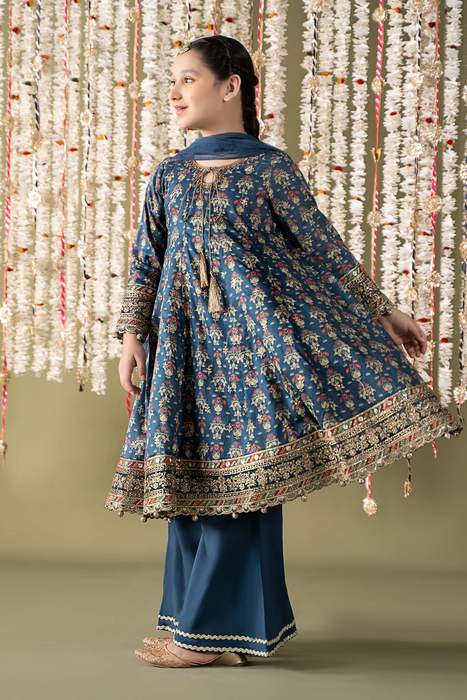 Maria B | 3 Piece Embroidered Lawn Suit | MKD-EF25-05 - by - Libasekhas UK - Registered Vendor of : Maria B - 100% Original Designer Dresss