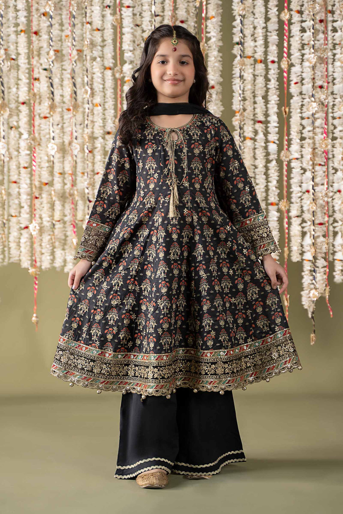 Maria B | 3 Piece Embroidered Lawn Suit | MKD-EF25-05 - by - Libasekhas UK - Registered Vendor of : Maria B - 100% Original Designer Dresss