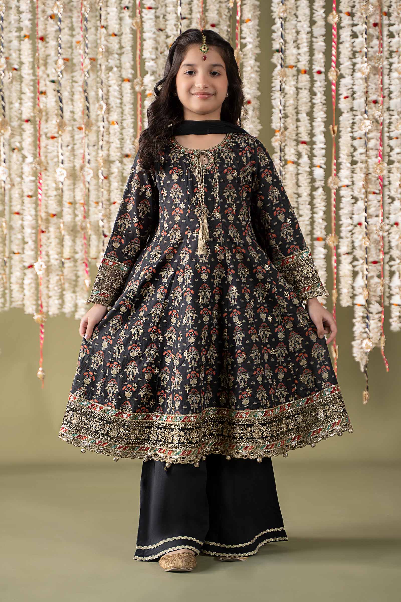 Maria B | 3 Piece Embroidered Lawn Suit | MKD-EF25-05 - by - Libasekhas UK - Registered Vendor of : Maria B - 100% Original Designer Dresss