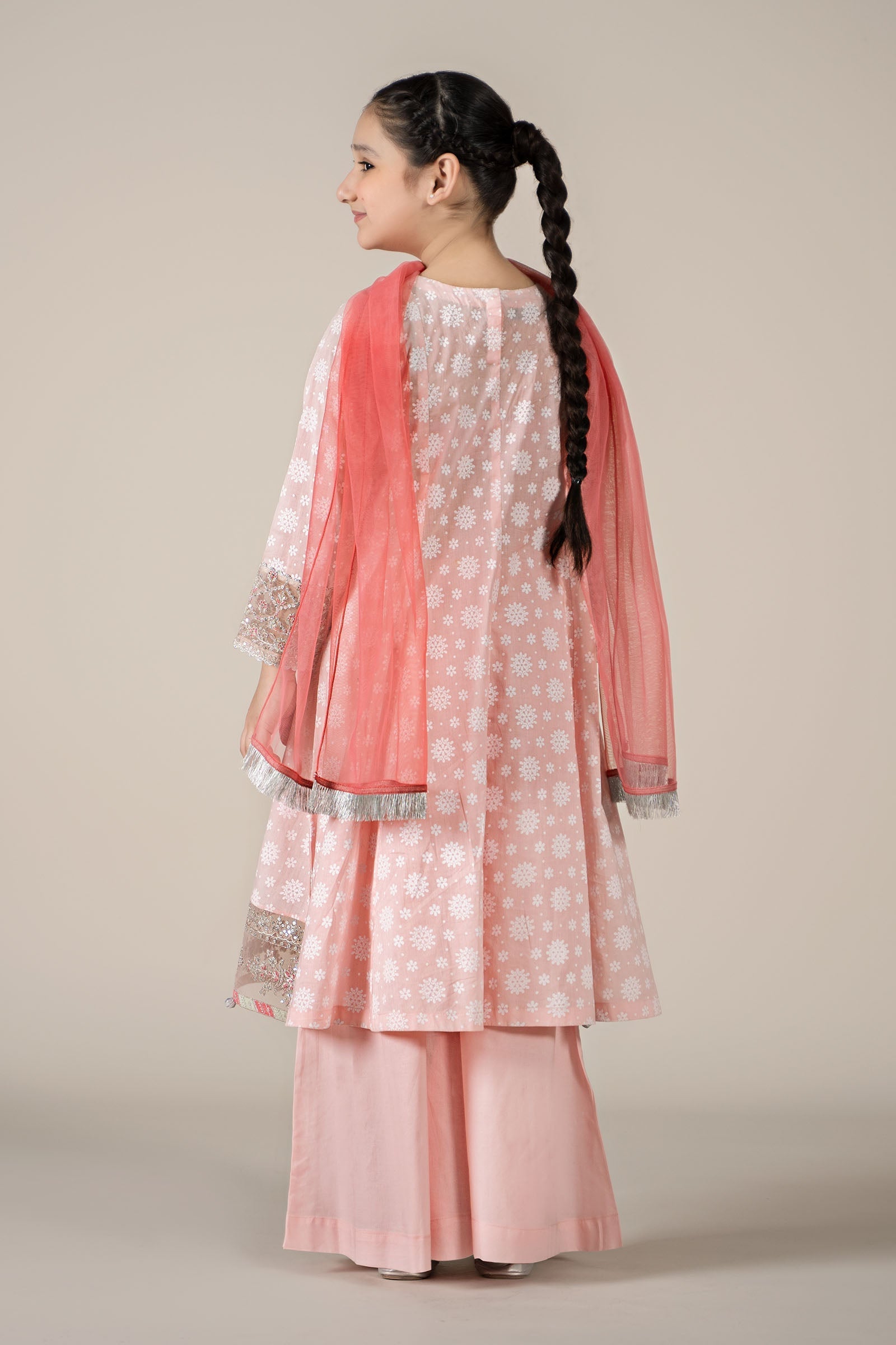 Maria B | 3 Piece Embroidered Lawn Suit | MKD-EF25-09 - by - Libasekhas UK - Registered Vendor of : Maria B - 100% Original Designer Dresss