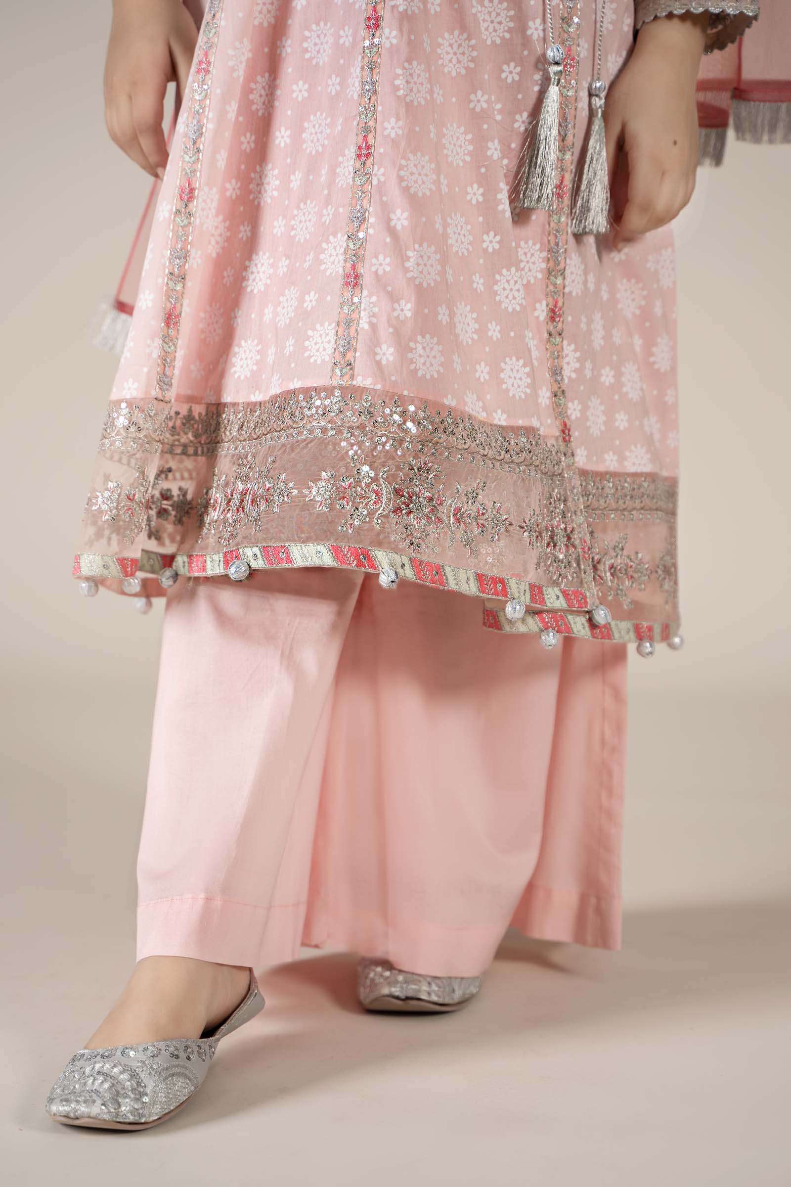Maria B | 3 Piece Embroidered Lawn Suit | MKD-EF25-09 - by - Libasekhas UK - Registered Vendor of : Maria B - 100% Original Designer Dresss