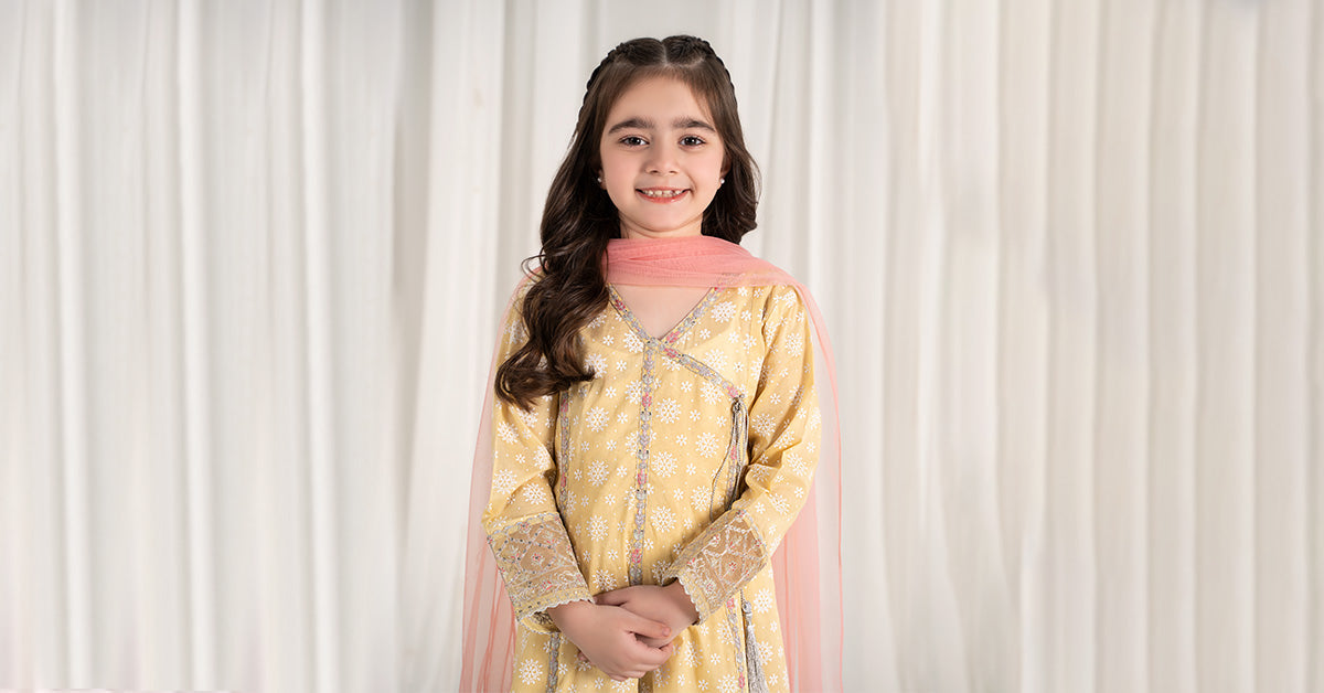 Maria B | 3 Piece Embroidered Lawn Suit | MKD-EF25-09 - by - Libasekhas UK - Registered Vendor of : Maria B - 100% Original Designer Dresss