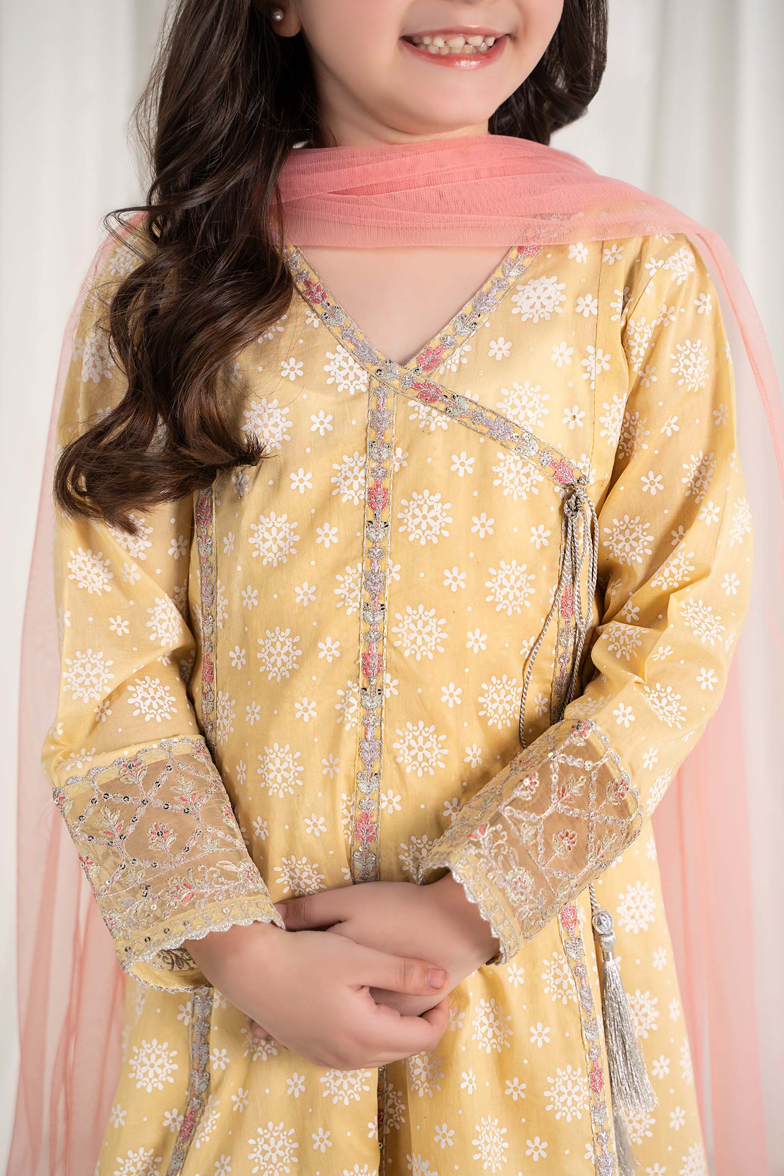 Maria B | 3 Piece Embroidered Lawn Suit | MKD-EF25-09 - by - Libasekhas UK - Registered Vendor of : Maria B - 100% Original Designer Dresss