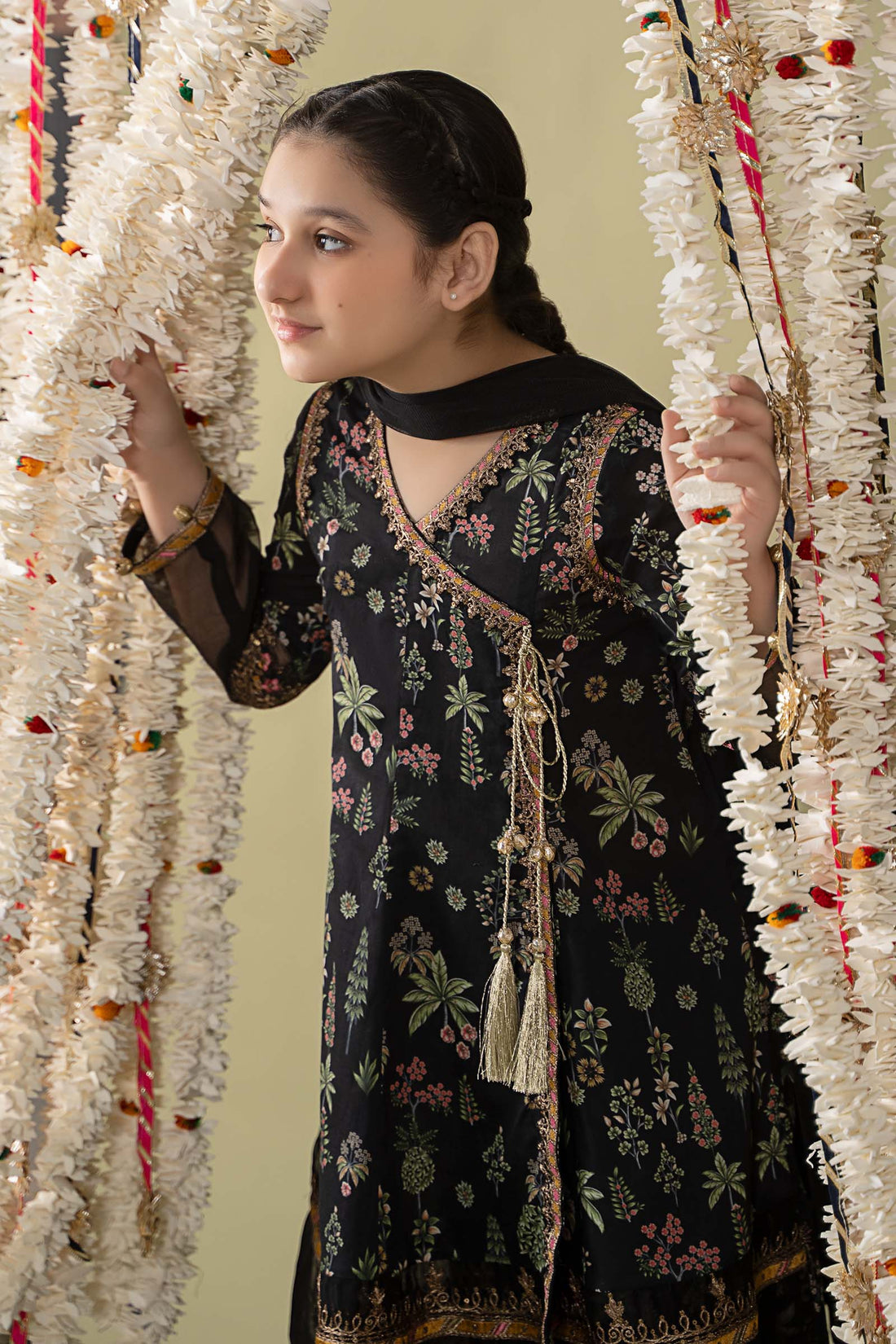 Maria B | 3 Piece Printed Lawn Suit | MKD-EF25-13 - by - Libasekhas UK - Registered Vendor of : Maria B - 100% Original Designer Dresss