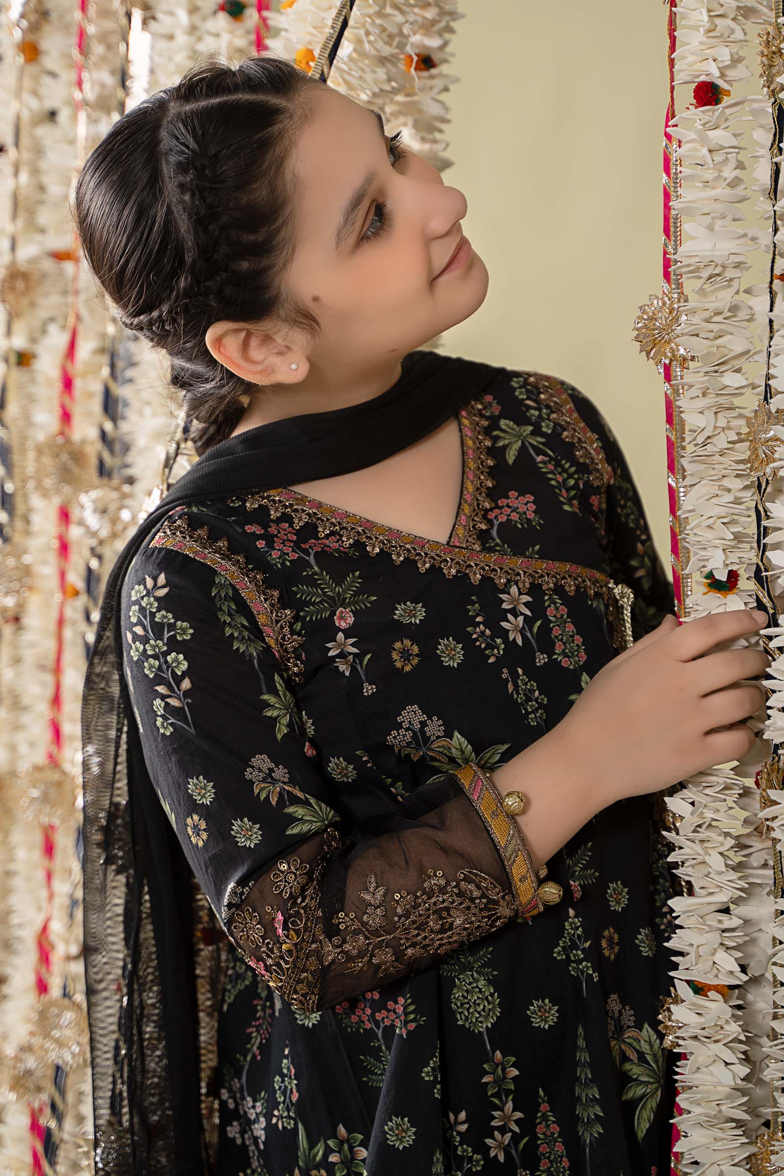 Maria B | 3 Piece Printed Lawn Suit | MKD-EF25-13 - by - Libasekhas UK - Registered Vendor of : Maria B - 100% Original Designer Dresss