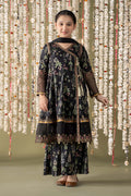 Maria B | 3 Piece Printed Lawn Suit | MKD-EF25-13 - by - Libasekhas UK - Registered Vendor of : Maria B - 100% Original Designer Dresss