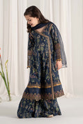 Maria B | 3 Piece Printed Lawn Suit | MKD-EF25-13 - by - Libasekhas UK - Registered Vendor of : Maria B - 100% Original Designer Dresss
