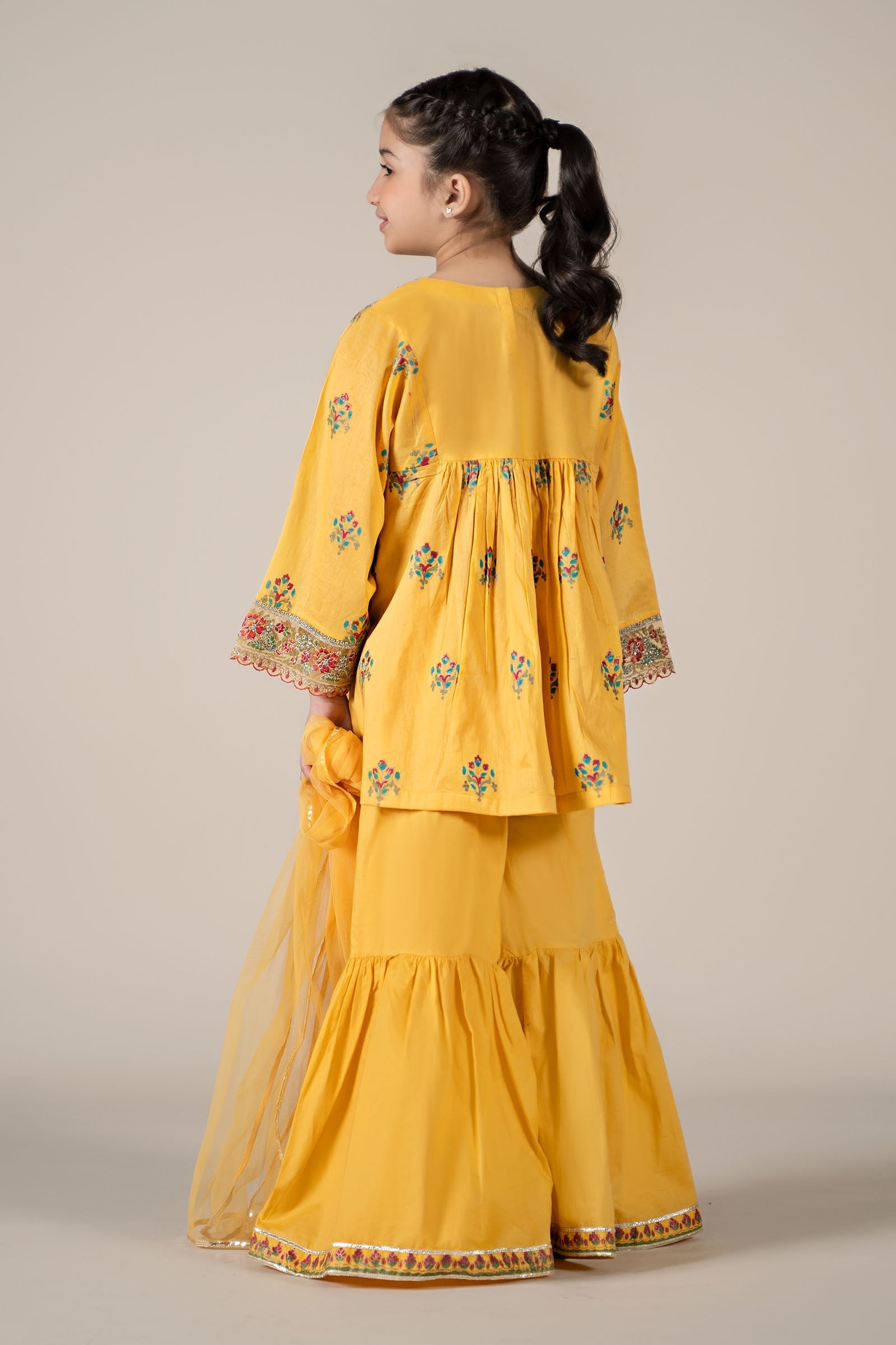 Maria B | 3 Piece Embroidered Lawn Suit | MKD-EF25-15 - by - Libasekhas UK - Registered Vendor of : Maria B - 100% Original Designer Dresss