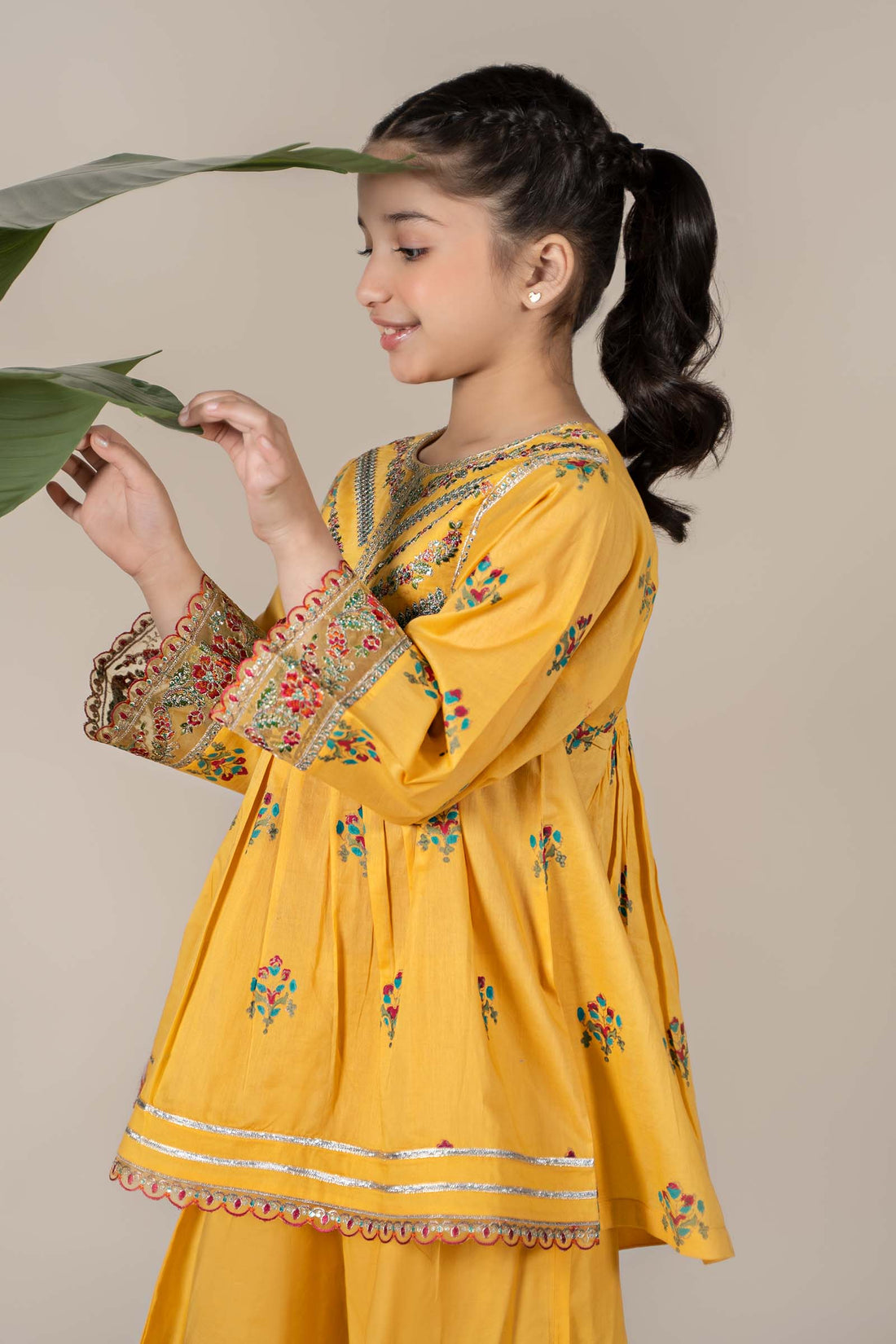 Maria B | 3 Piece Embroidered Lawn Suit | MKD-EF25-15 - by - Libasekhas UK - Registered Vendor of : Maria B - 100% Original Designer Dresss
