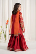 Maria B | 3 Piece Embroidered Lawn Suit | MKD-EF25-23 - by - Libasekhas UK - Registered Vendor of : Maria B - 100% Original Designer Dresss