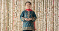 Maria B | 3 Piece Embroidered Lawn Suit | MKD-EF25-24 - by - Libasekhas UK - Registered Vendor of : Maria B - 100% Original Designer Dresss