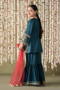 Maria B | 3 Piece Embroidered Lawn Suit | MKD-EF25-24 - by - Libasekhas UK - Registered Vendor of : Maria B - 100% Original Designer Dresss