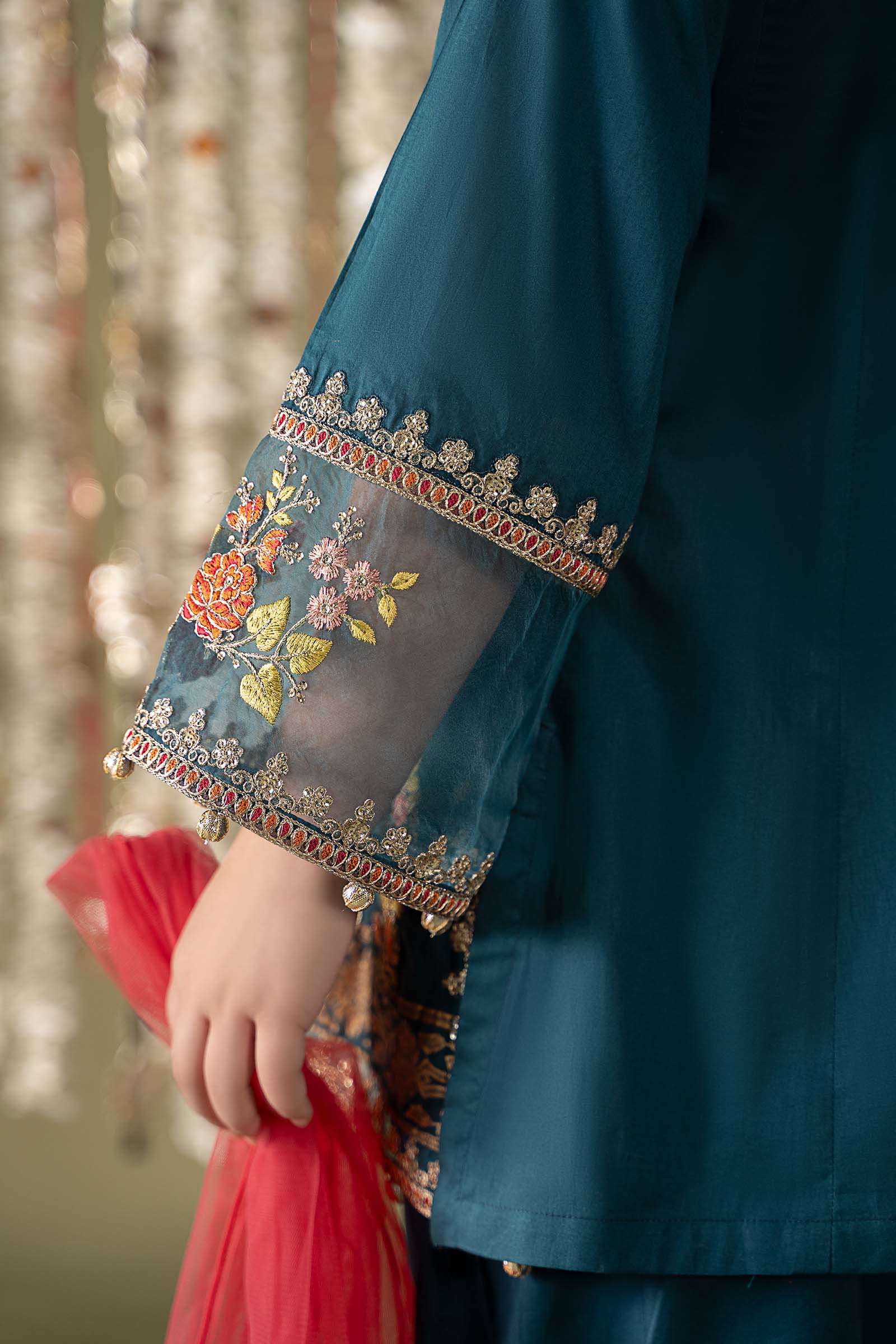 Maria B | 3 Piece Embroidered Lawn Suit | MKD-EF25-24 - by - Libasekhas UK - Registered Vendor of : Maria B - 100% Original Designer Dresss