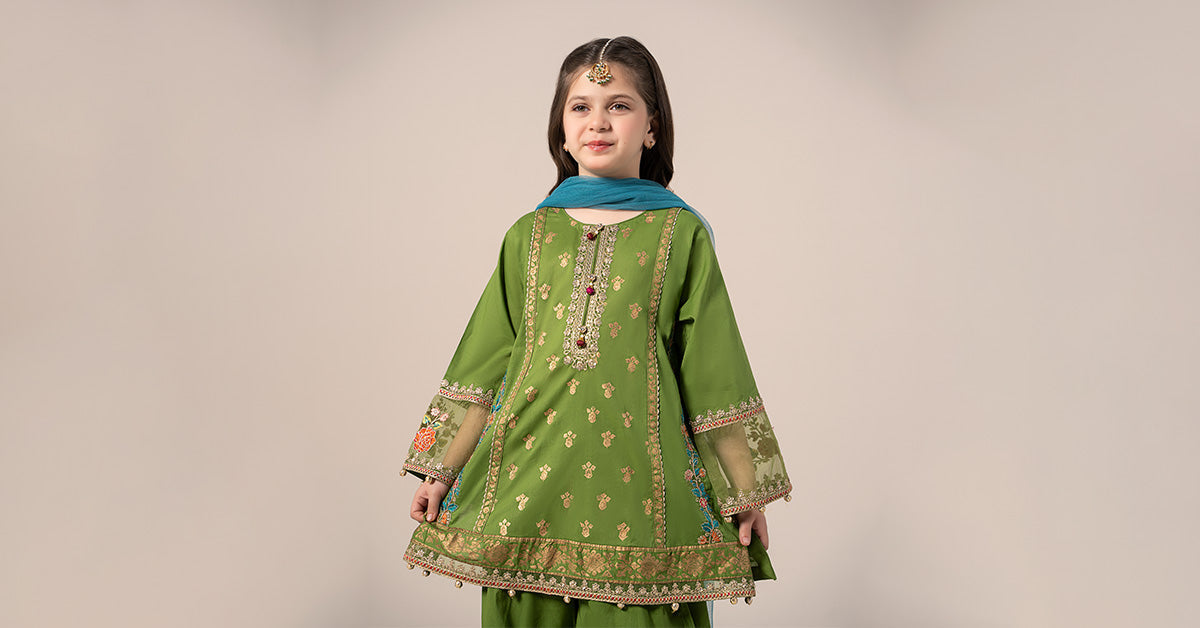 Maria B | 3 Piece Embroidered Lawn Suit | MKD-EF25-24 - by - Libasekhas UK - Registered Vendor of : Maria B - 100% Original Designer Dresss