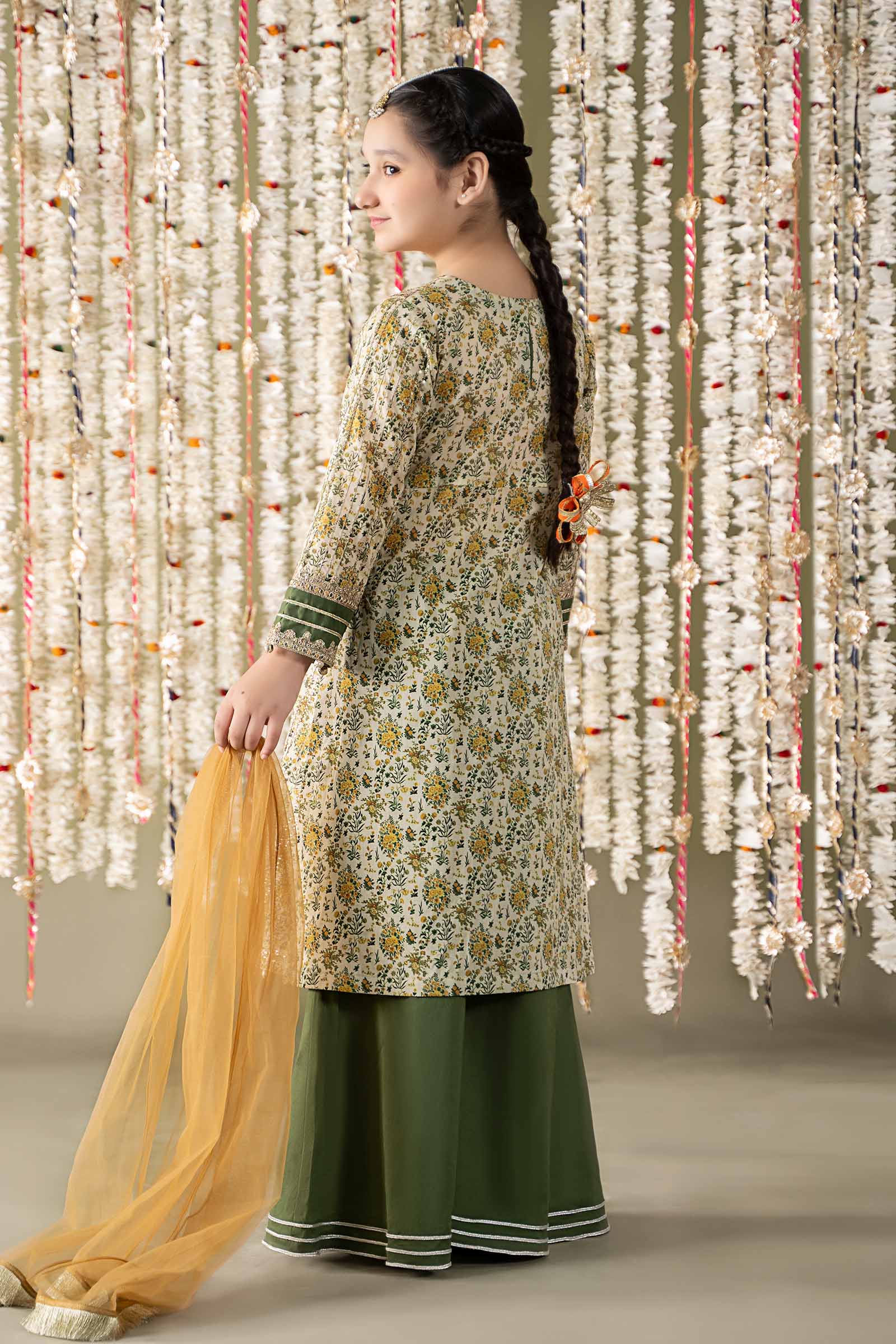 Maria B | 3 Piece Embroidered Lawn Suit | MKD-EF25-27 - by - Libasekhas UK - Registered Vendor of : Maria B - 100% Original Designer Dresss