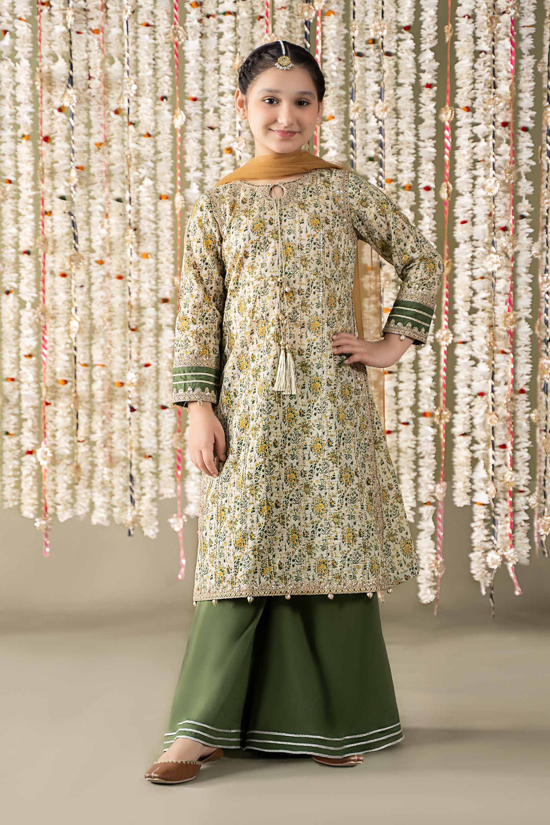 Maria B | 3 Piece Embroidered Lawn Suit | MKD-EF25-27 - by - Libasekhas UK - Registered Vendor of : Maria B - 100% Original Designer Dresss