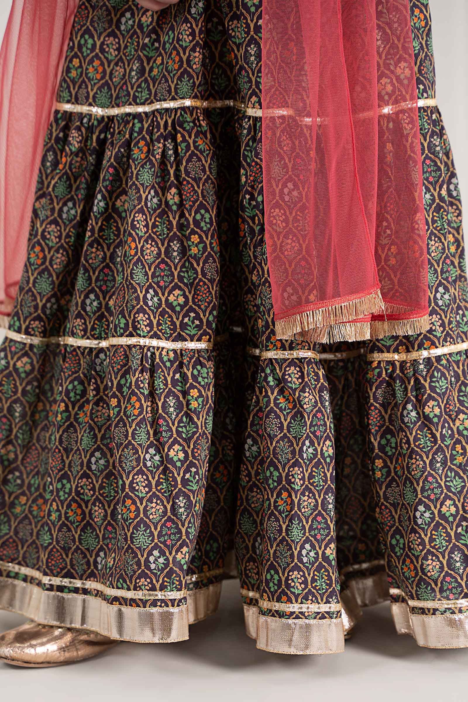 Maria B | 3 Piece Printed Lawn Suit | MKD-EF25-30 - by - Libasekhas UK - Registered Vendor of : Maria B - 100% Original Designer Dresss