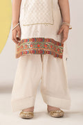 kids-clothes-mkd-ef25-41r1-white by Maria B Kids - Designer Dress  - Type : KidsClothes - Available at Libasekhas UK - 100% Original 