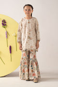 kids-clothes-mkd-ef26-43-off-white by Maria B Kids - Designer Dress  - Type : KidsClothes - Available at Libasekhas UK - 100% Original 